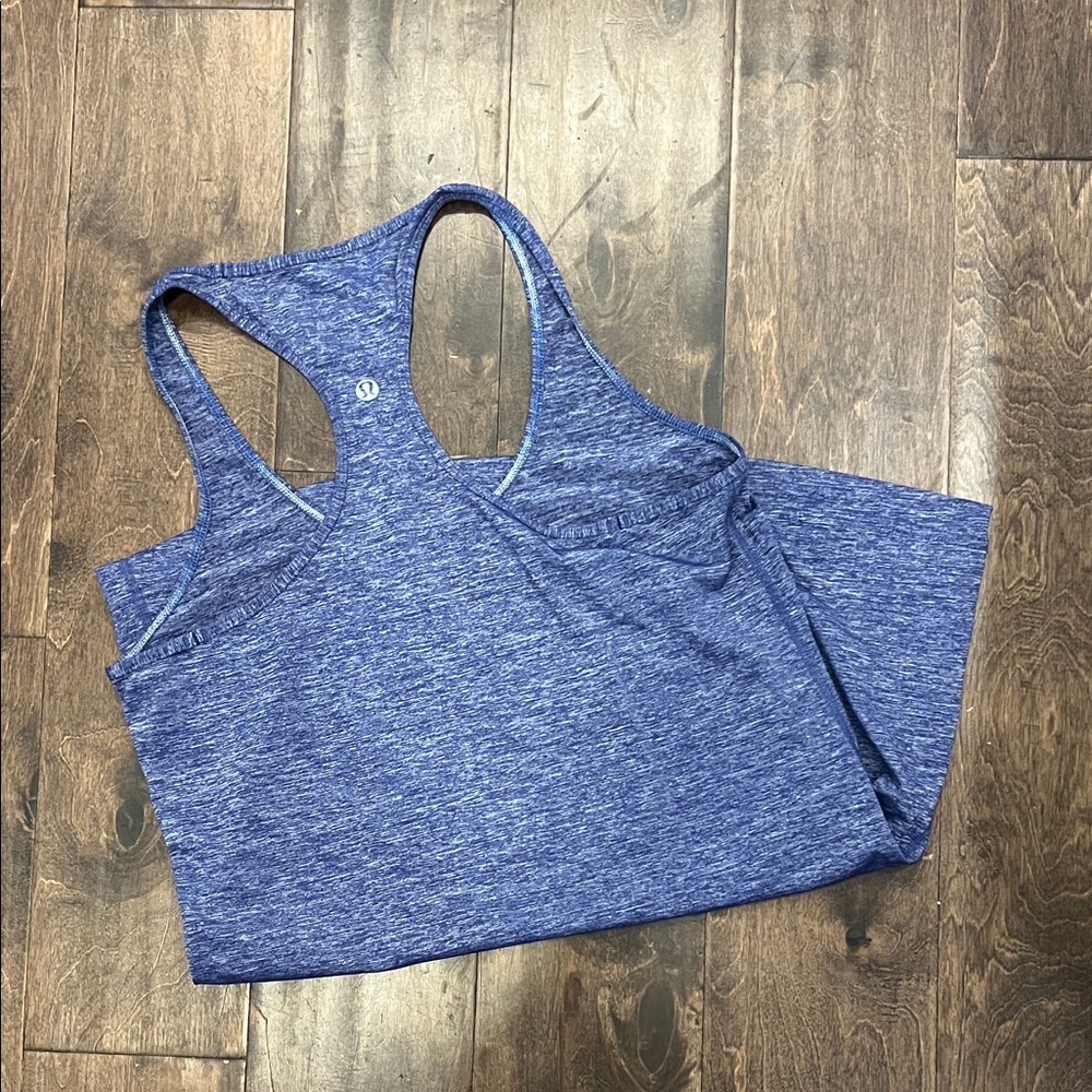 lululemon athletica Blue Tank Top